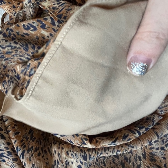 NEW SOCIALITE High Low Maxi Dress in Abstract Patterned sze S Suprlice V-Neck - Picture 13 of 13